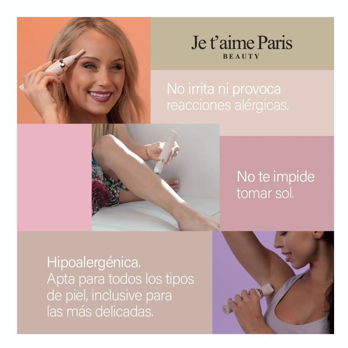 JE TAIME PARIS BEAUTY - ¡Libre de Vello, libre de Dolor y lista para Brillar!