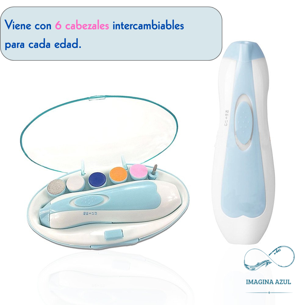 Corta uñas - Lima para Bebé - 6 en 1 para recién nacidos, niños pequeños o adultos
