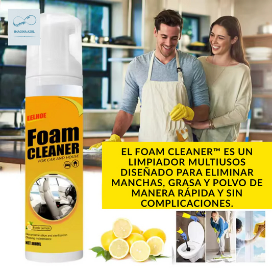 ESPUMA LIMPIADOR EN SPRAY/ UNA SOLA ESPUMA 🧽✨LIMPIEZA TOTAL EN MINUTOS