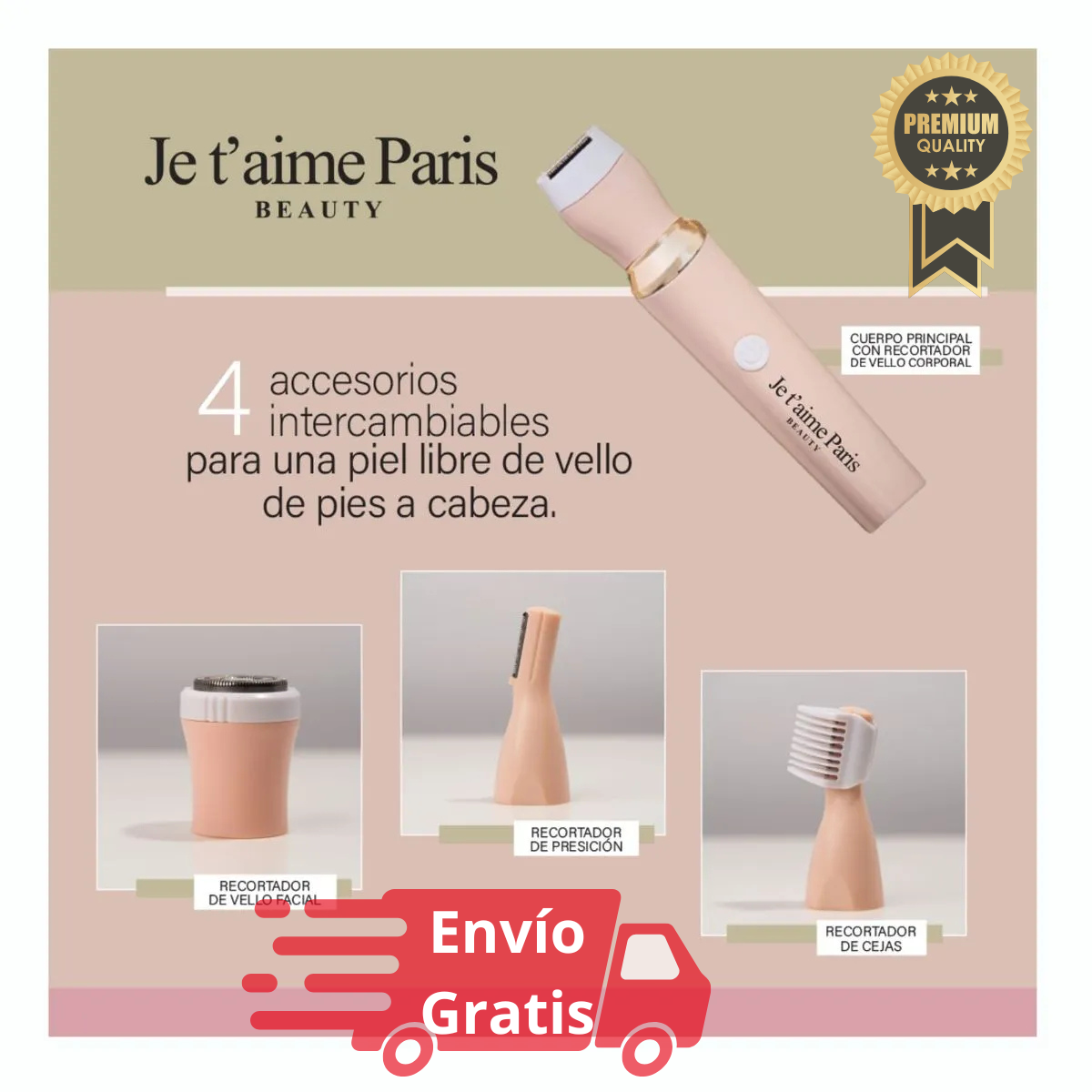 JE TAIME PARIS BEAUTY - ¡Libre de Vello, libre de Dolor y lista para Brillar!