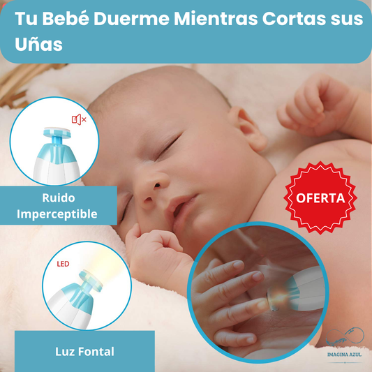Corta uñas - Lima para Bebé - 6 en 1 para recién nacidos, niños pequeños o adultos