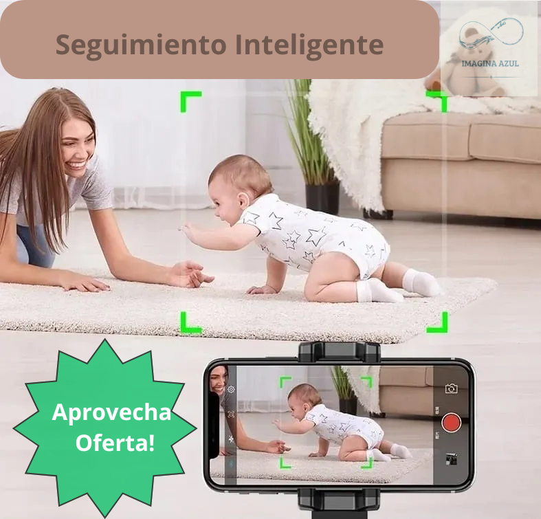 Soporte Teléfono Gira 360° Robot Camera