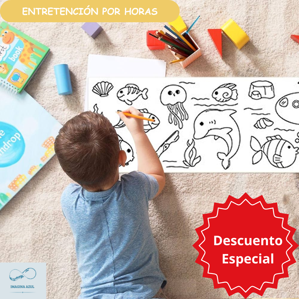 Papel De Dibujos Para Colorear  ¡Adiós paredes rayadas, hola diversión en familia!