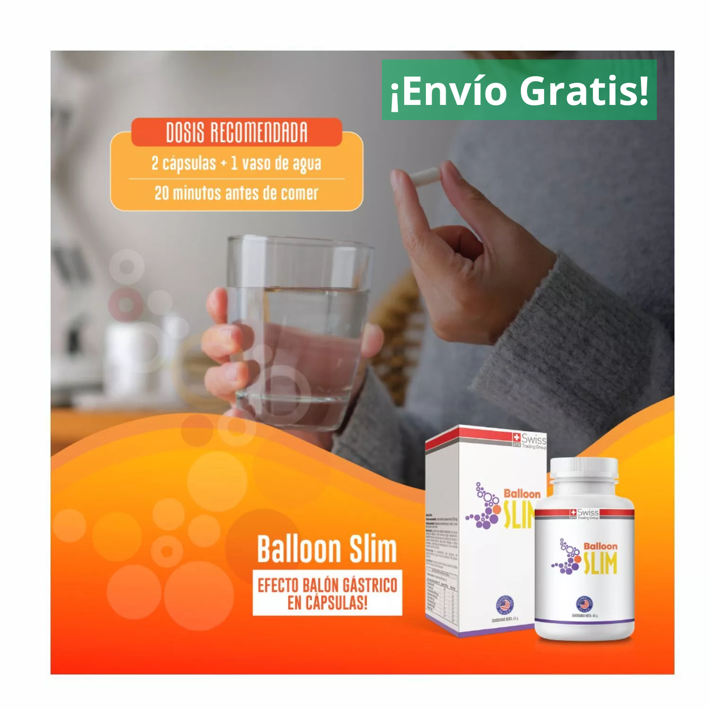 Balloon Slim Suplemento para Adelgazar y ¡Vive un Verano Livina!