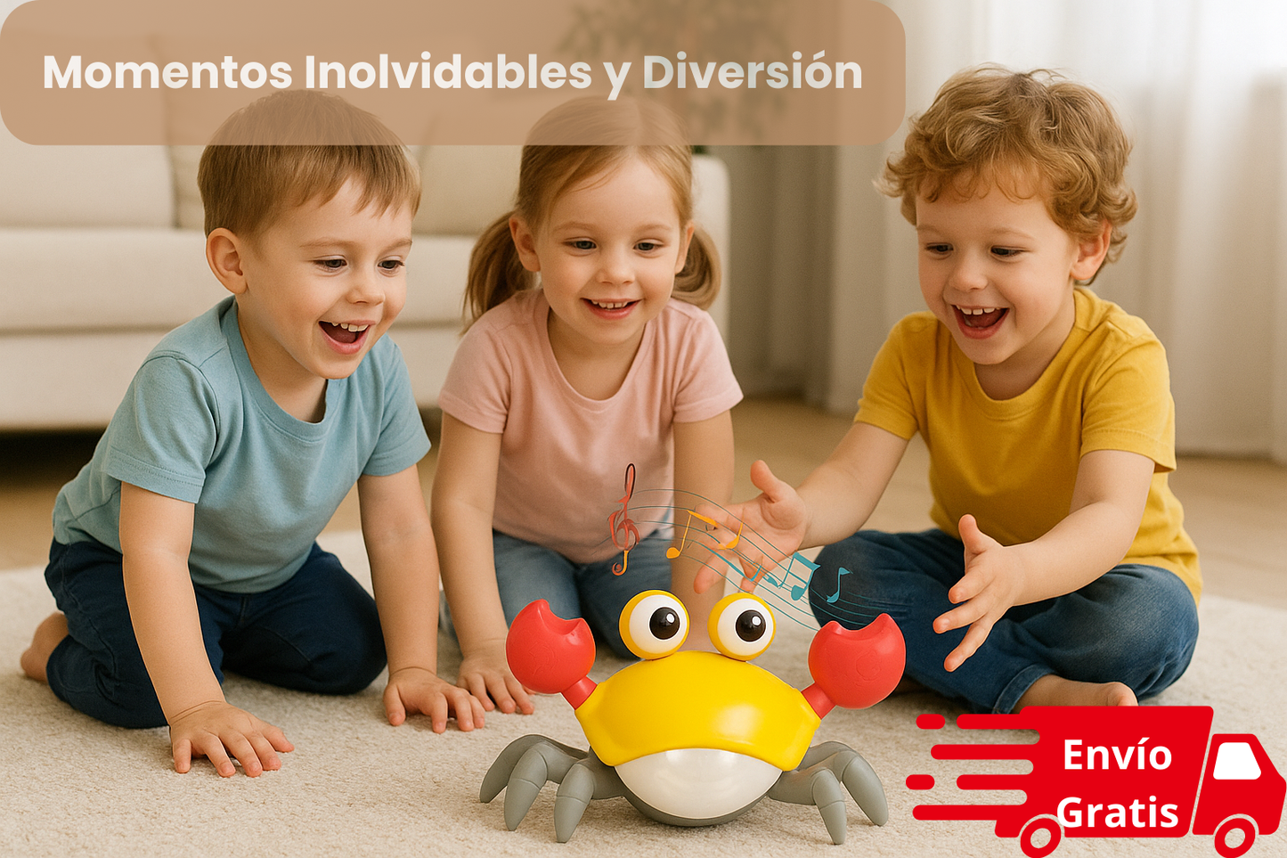 CANGREJO CAMINADOR MONTESSORI USB - ✨ 🦀Un juguete que motiva, divierte y educa