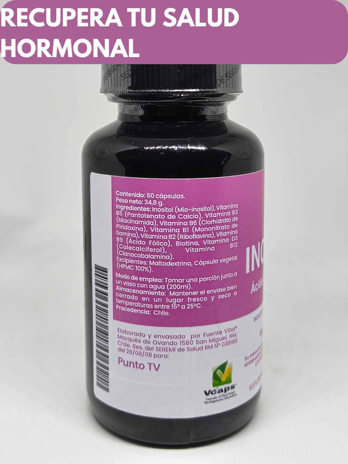 🩷MIO INOSITOL SUPLEMENTO -  lleva 2x1 Equilibrio Hormonal y Bienestar Femenino en Cada Cápsula🌸