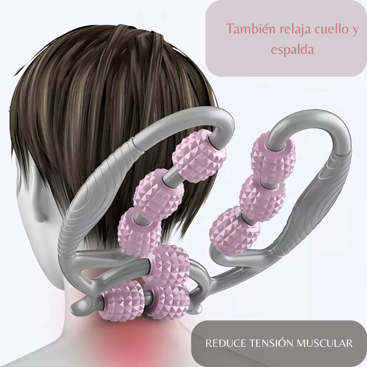 💜 RODILLO MASAJEADOR MANUAL 360° Drena, Relaja y Moldea tu Cuerpo Naturalmente